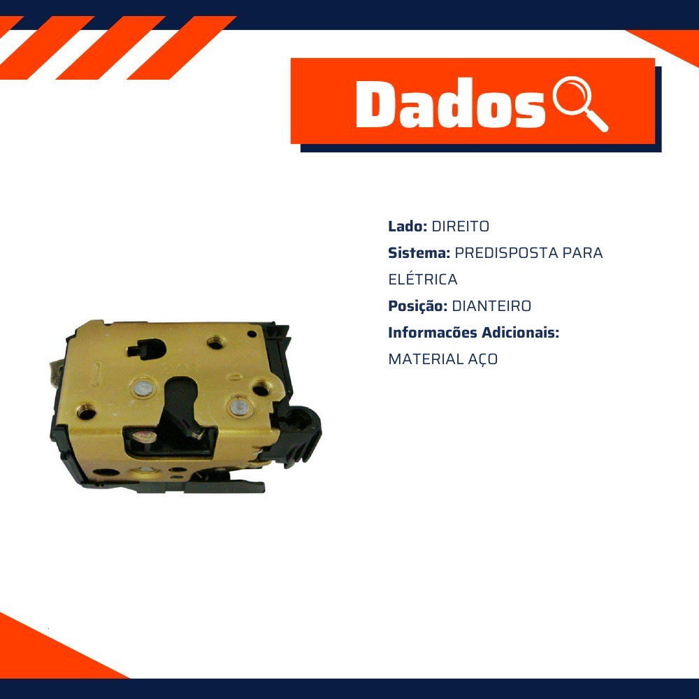 Fechadura Dianteira Direita - ORI - 5057