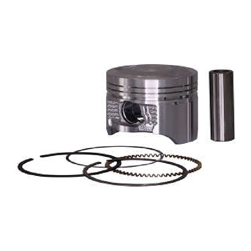 Pistão com Anéis 1,0 para Honda CG 125 - KS Pierburg - 97365620