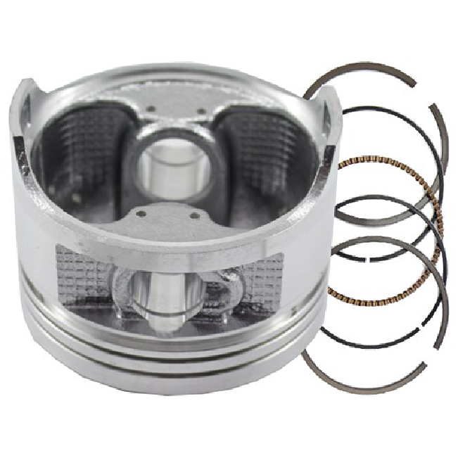 Pistão com Anéis 1,0 para Honda CG 125 e NXR 125 BROS - KS Pierburg - 97388640
