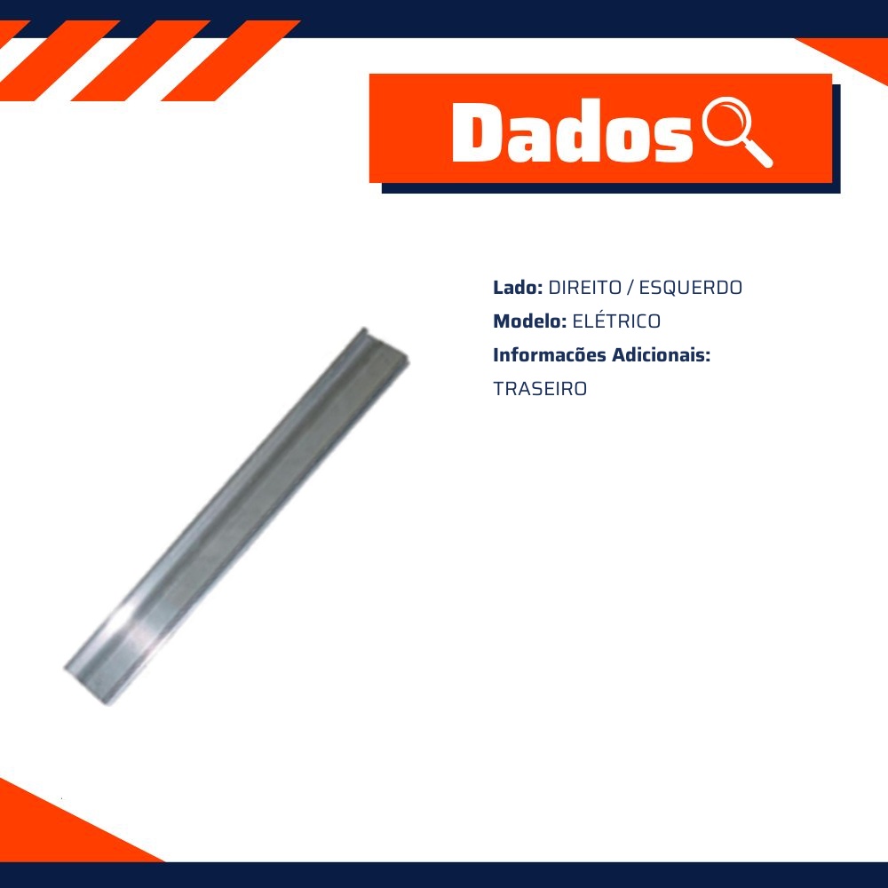 Suporte do Vidro Elétrico Traseiro para Ford Fiesta e Fiesta Sedan - Micro - 30679