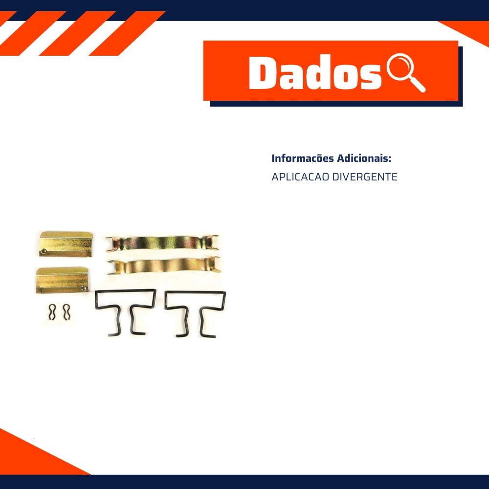 Kit de Reparo da Pinça de Freio para Ford Corcel e Del Rey - Kit & Cia - 15049