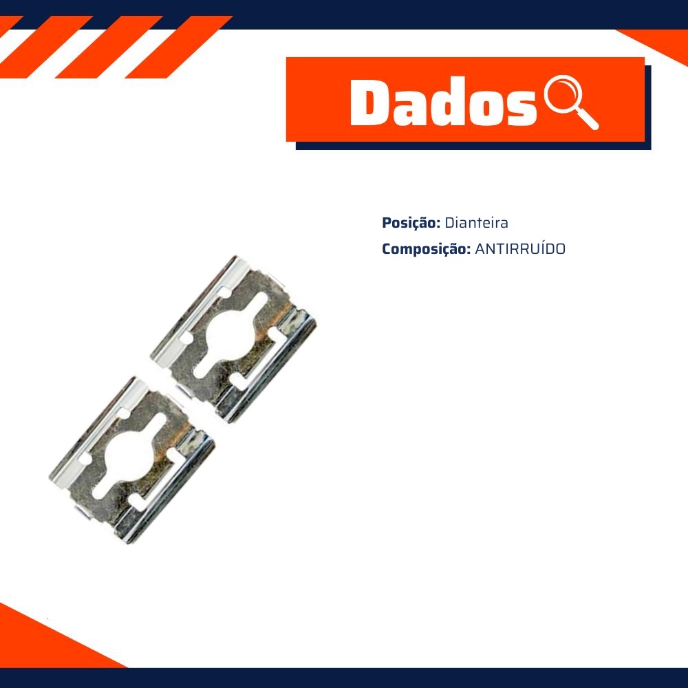 Kit Reparo da Pinça Freio Dianteiro - Kit & Cia - 15064