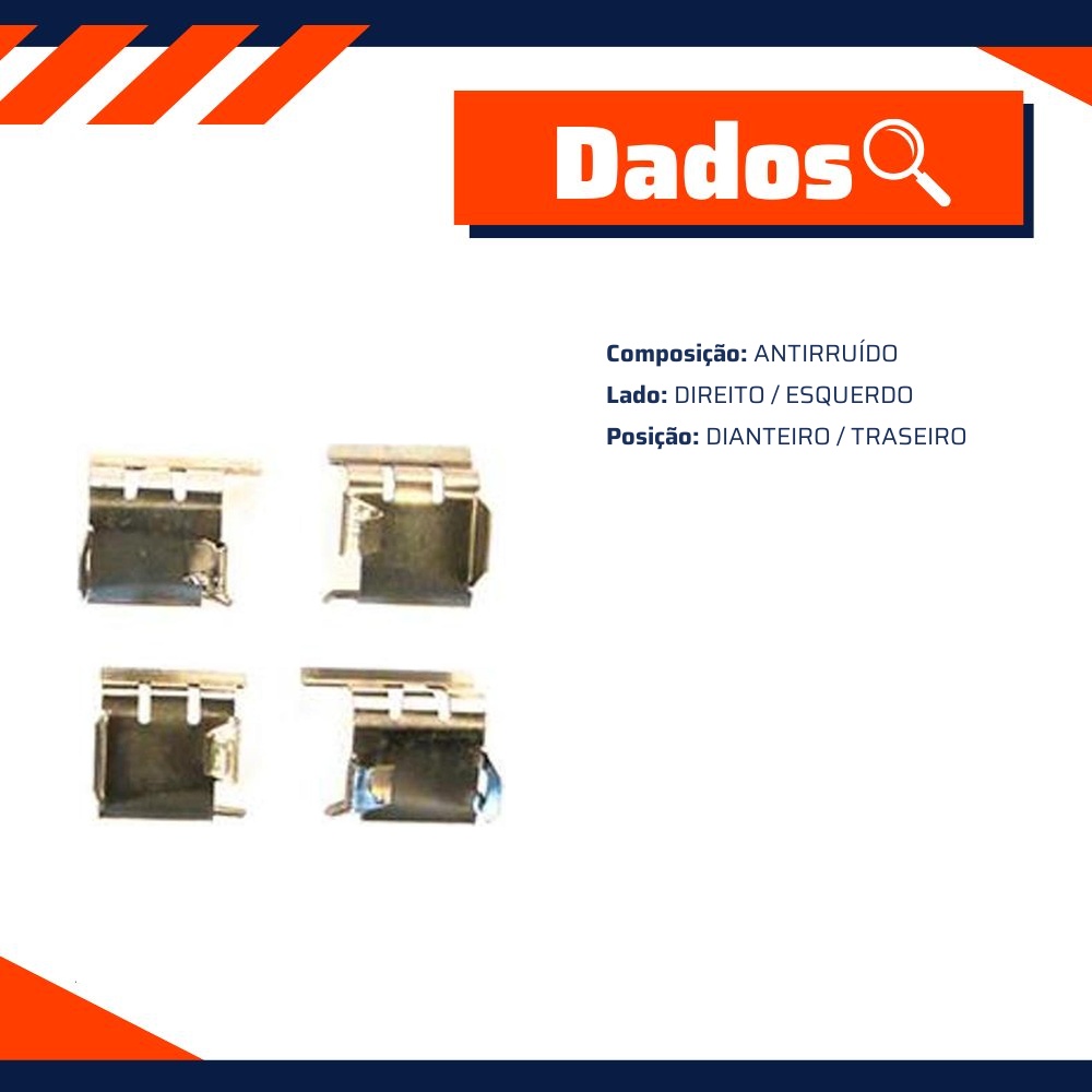 Kit de Reparo da Pinça de Freio para Toyota Corolla - Kit & Cia - 15071