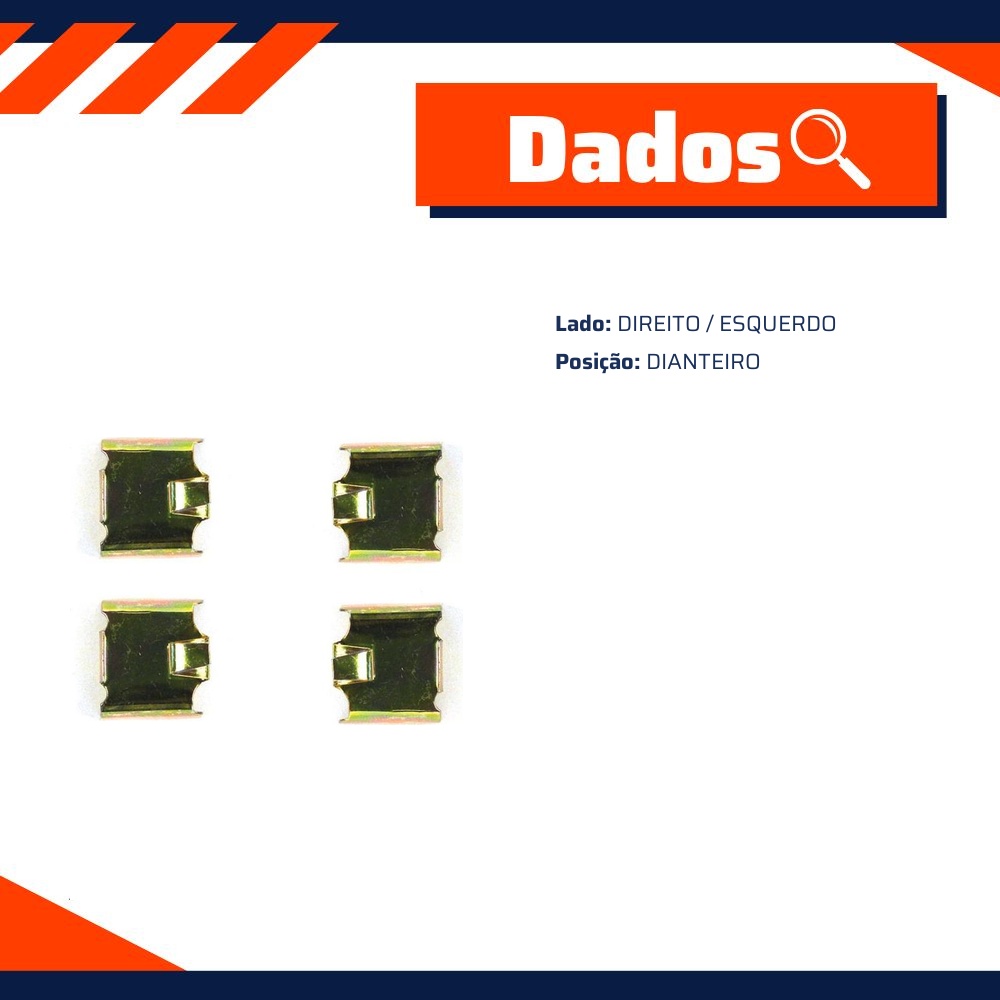 Kit de Reparo da Pinça de Freio Dianteiro para ASIA Topic e KIA Besta - Kit & Cia - 15320