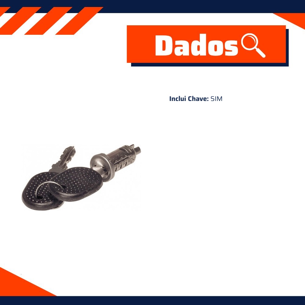 Cilindro de Ignição com Chave - ORI - 4005