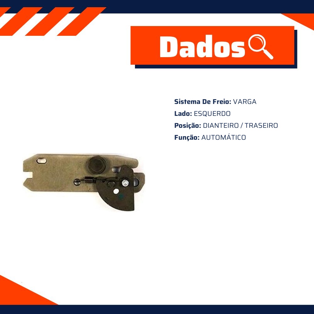 Regulador de Freio Automático Esquerdo - Kit & Cia - 15249