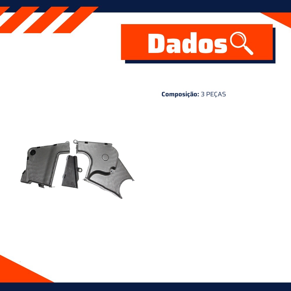 Protetor de Correia para Fiat Palio e Uno - Dofab - 1667