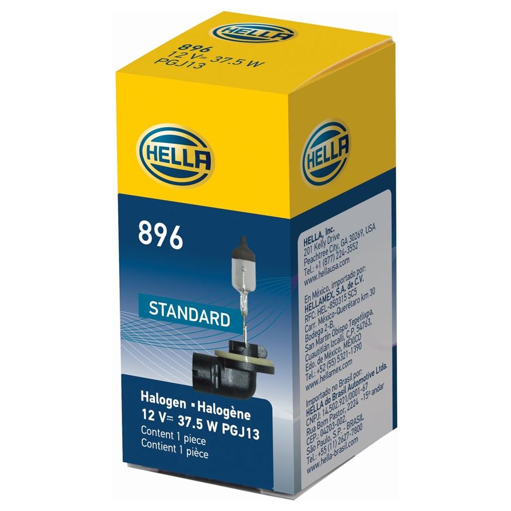 Lâmpada do Farol Baixo Halogena 37,5W 12V - Hella - 896