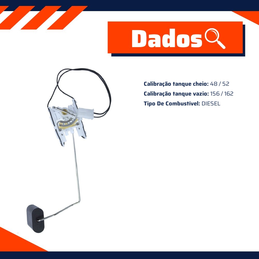 Sensor de Nível de Combustível Diesel - TSA - T-010273