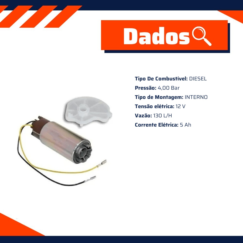 Bomba de Combustível Diesel para Volkswagen Amarok - DPL - DPL-180268