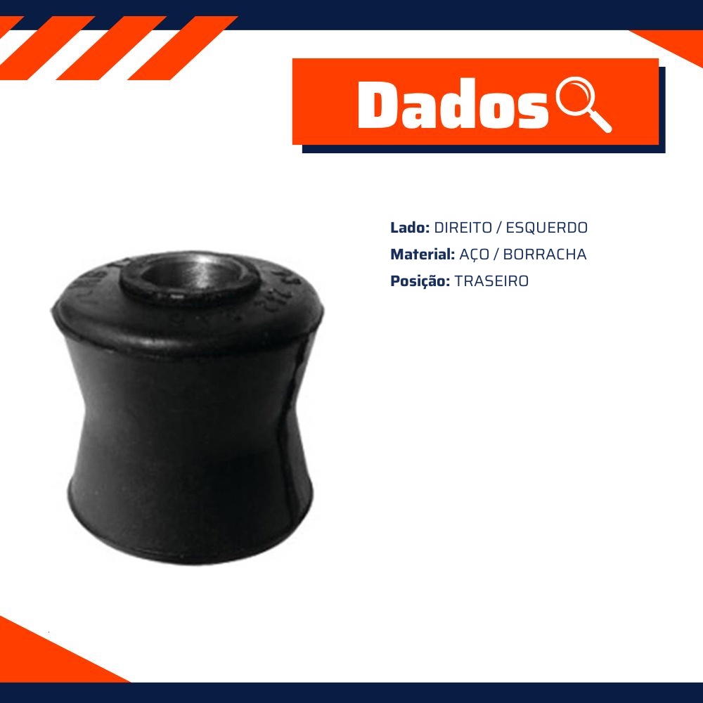 Bucha do Amortecedor Traseiro para Chevrolet S10 - Mobensani - MB 1145