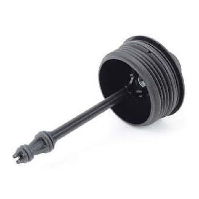 Copo do Filtro de Óleo Preto Redondo com Anel Plástico - Valclei - CO-2002