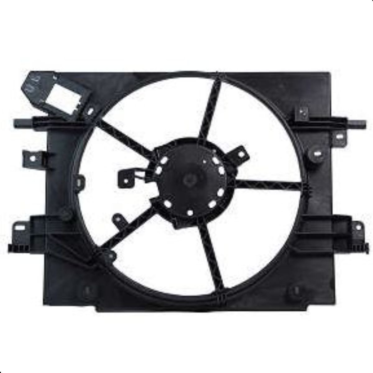 Defletor de Ar Diâmetro Hélice 400 mm de Plástico - Valeo - 696866