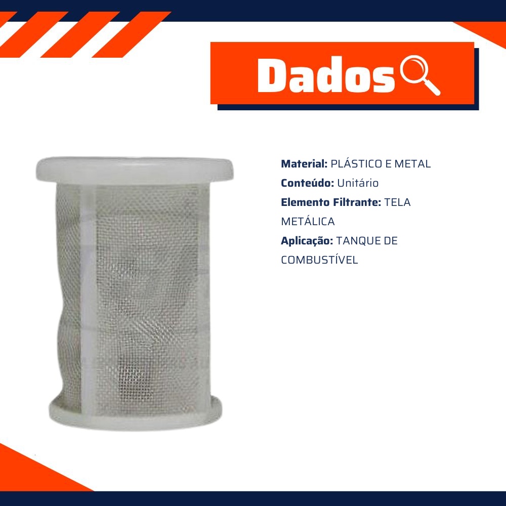 Filtro do Pescador do Tanque de Combustível - TSA - T-040014