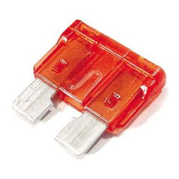 Kit 10 Fusíveis de Lâmina Vermelho 10A - Magnetron - 90250221