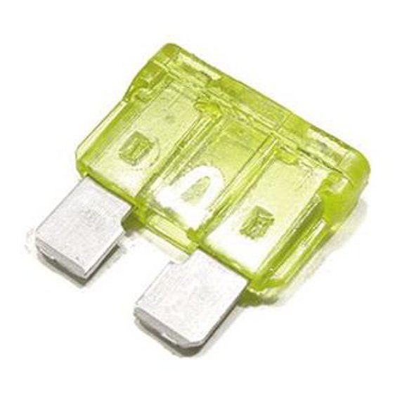 Kit 10 Fusíveis de Lâmina Amarelo 20A - Magnetron - 90250241