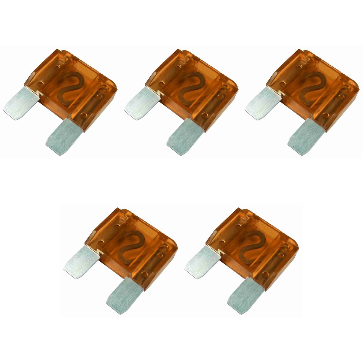 Kit 5 Fusível Maxi Lâmina 40A Universal - DNI - 318840