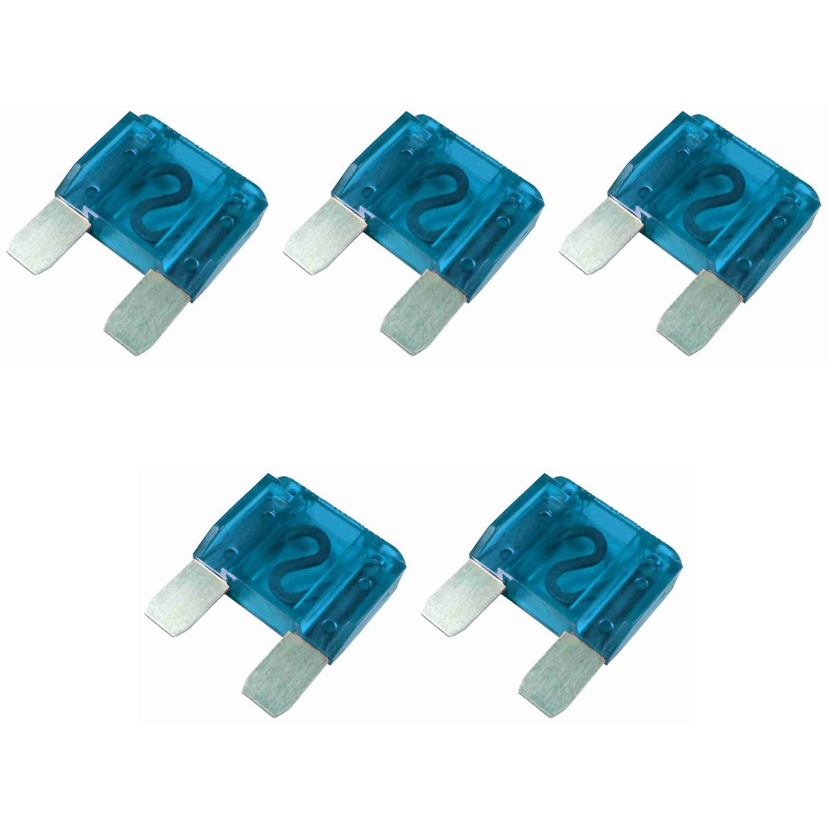 Kit 5 Fusível Maxi Lâmina 60A Universal - DNI - 318860