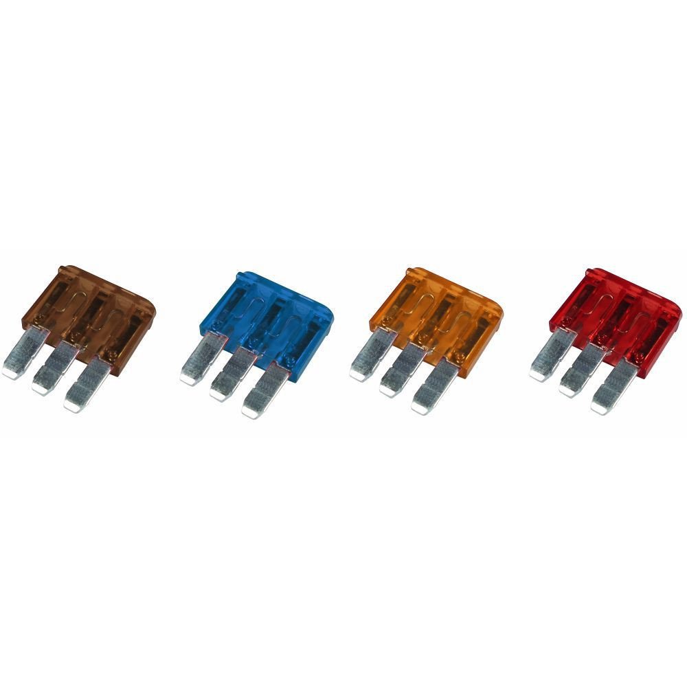 Fusível Micro Lâmina 3 Terminais 7,5A Universal - DNI - 317807