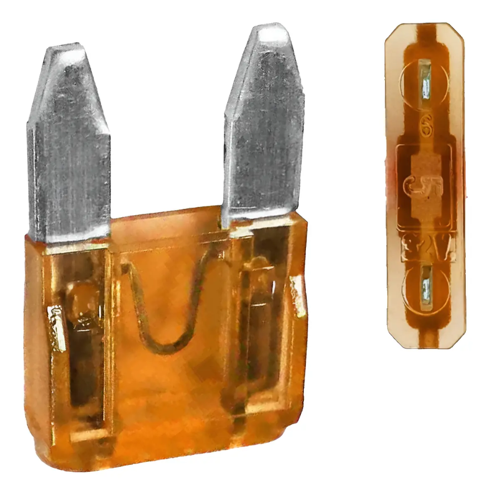 Kit 10 Fusível Mini Lâmina 5A Universal - DNI - 317005