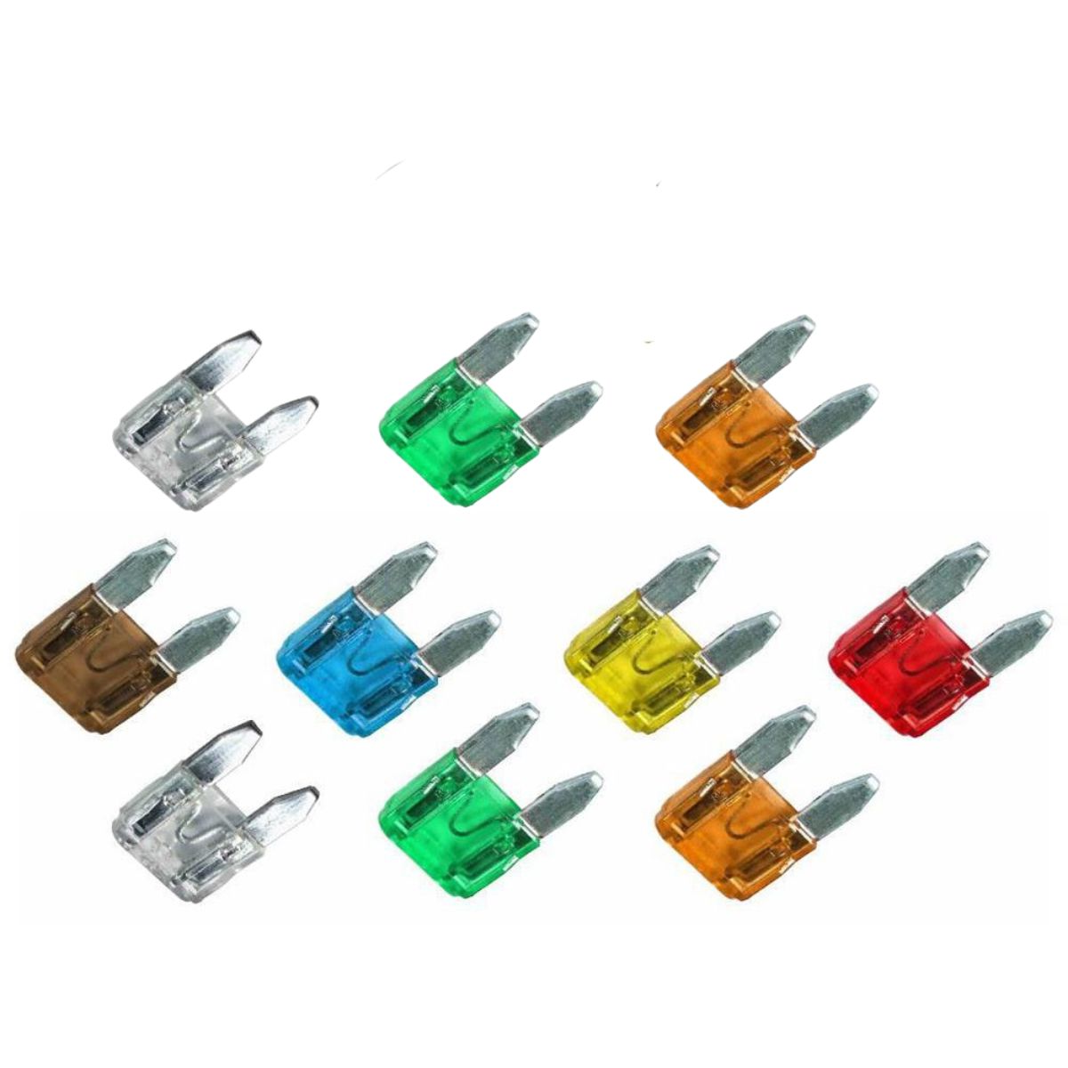 Kit 10 Fusível Mini Lâmina 7,5A Universal - DNI - 317007