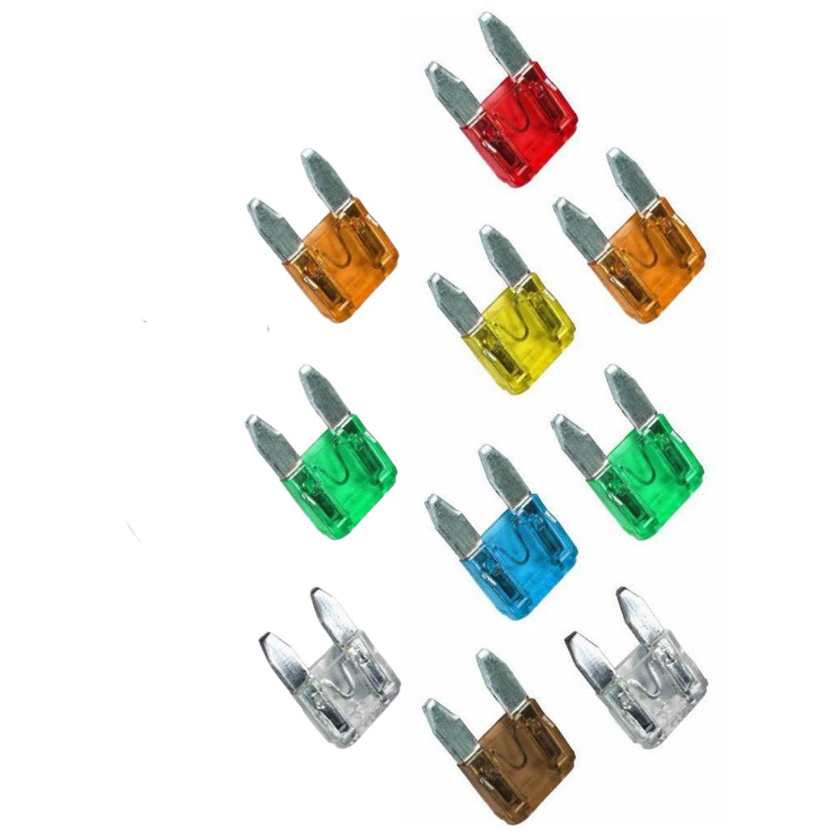 Kit 10 Fusível Mini Lâmina 7,5A Universal - DNI - 317007