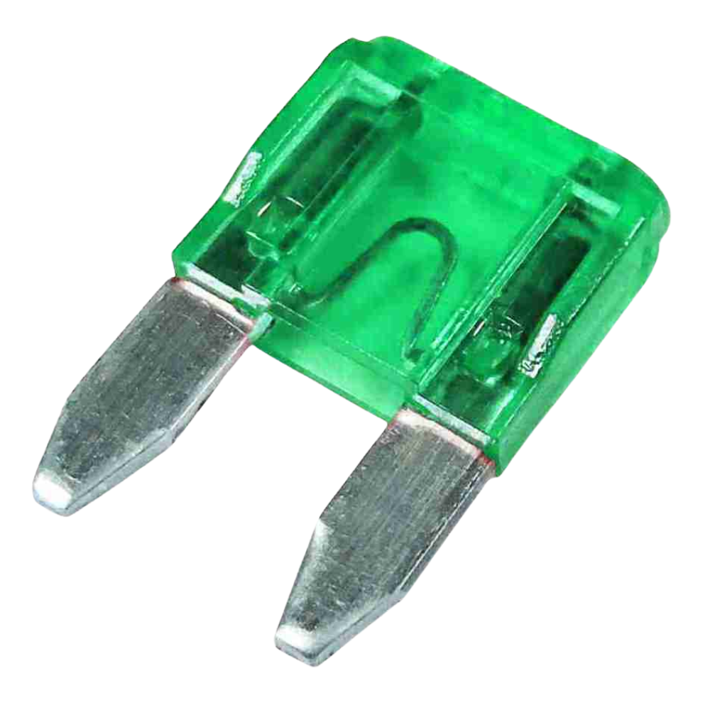 Kit 10 Fusível Mini Lâmina 30A Universal - DNI - 317030