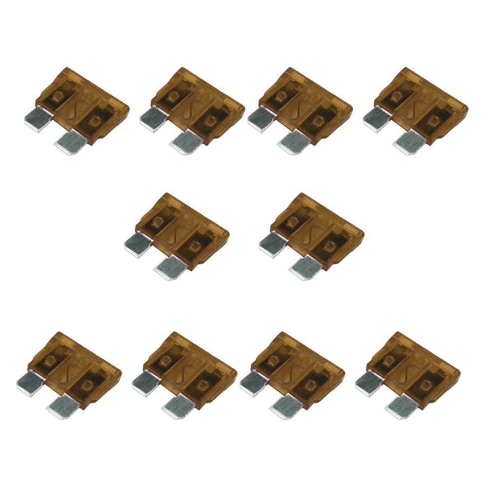 Kit 10 Fusível Lâmina 7,5A Universal - DNI - 316007