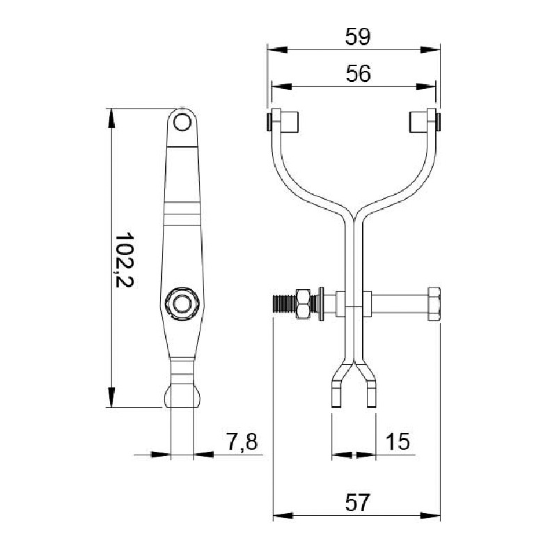 Garfo para Motor de Partida - Unifap - 4.409