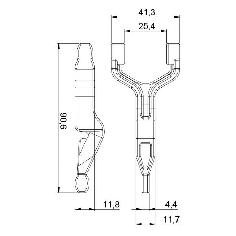 Garfo para Motor de Partida - Unifap - 4.414