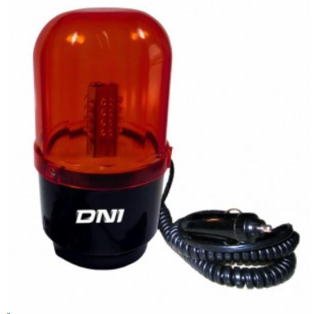 Sinalizador Visual Giroflex Giroled com Imã, Plug Acendedor Bivolt Vermelho - DNI - 4111