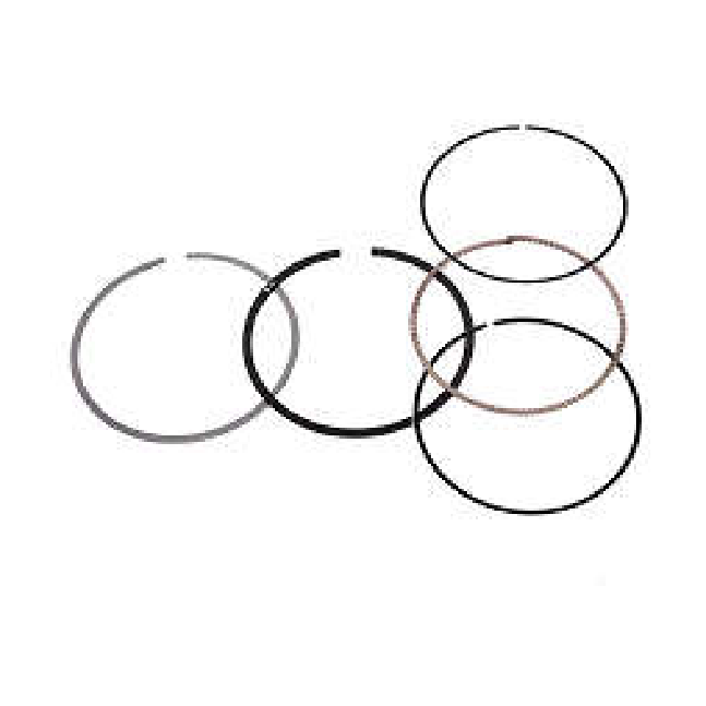 Jogo de Anéis do Pistão 0,60 4 Cilindros para Fiat Mobi e Uno - KS Pierburg - 800067540060