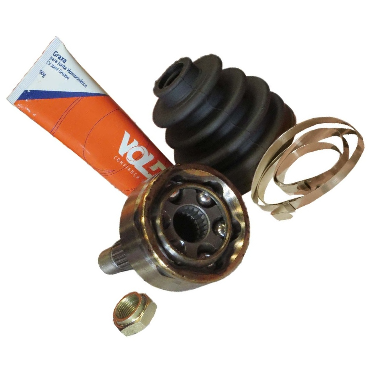 Kit de Junta Homocinética Roda 22 Estrias para Volkswagen FOX e Gol - Volda - HC115