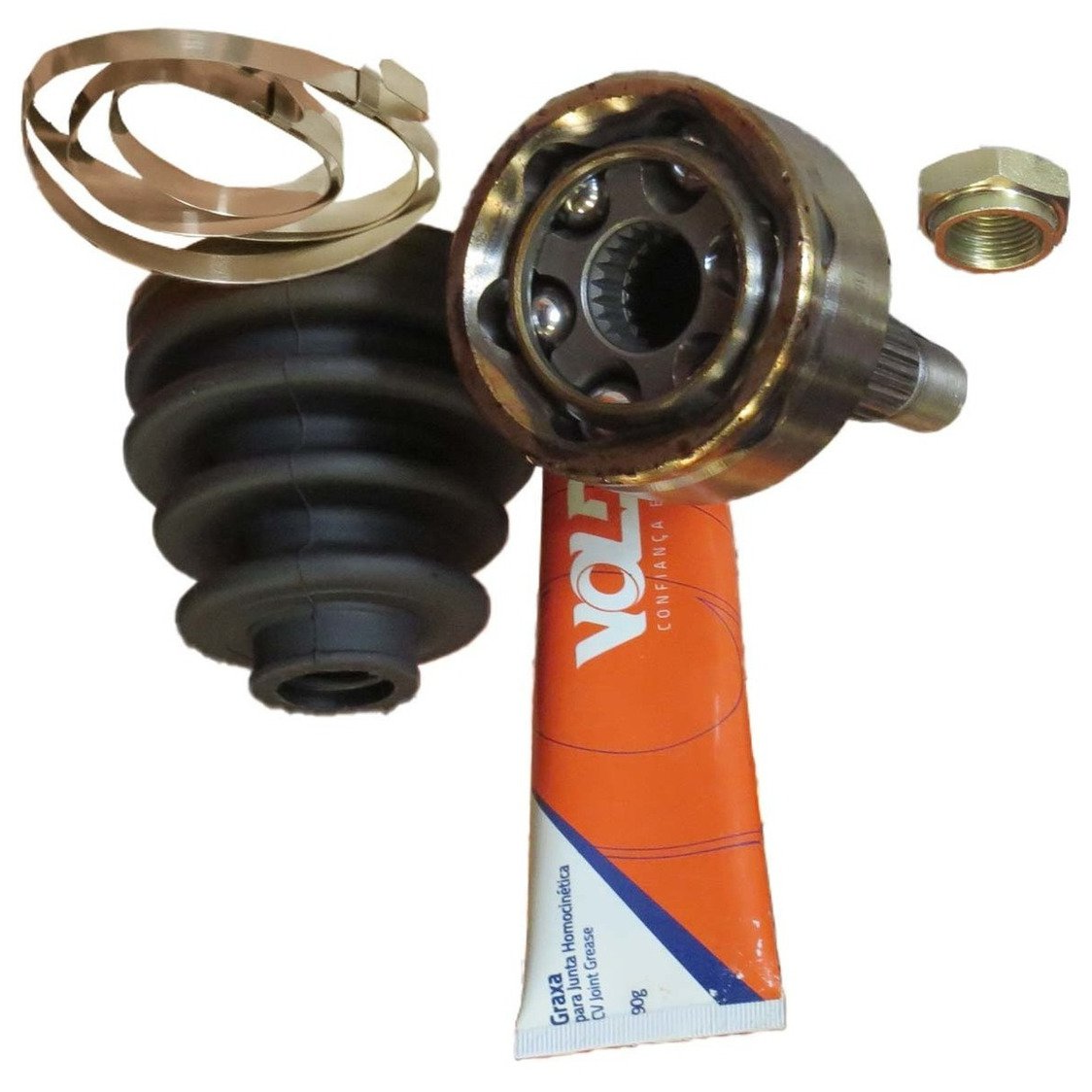 Kit de Junta Homocinética Roda 22 Estrias para Volkswagen FOX e Gol - Volda - HC115