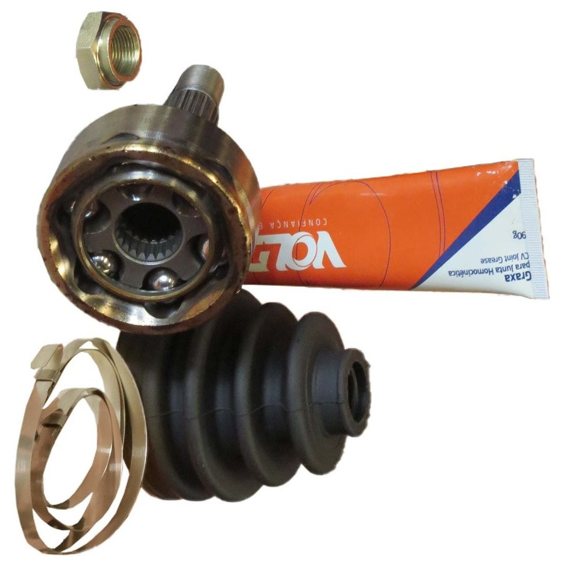 Kit de Junta Homocinética Roda 22 Estrias para Volkswagen FOX e Gol - Volda - HC115