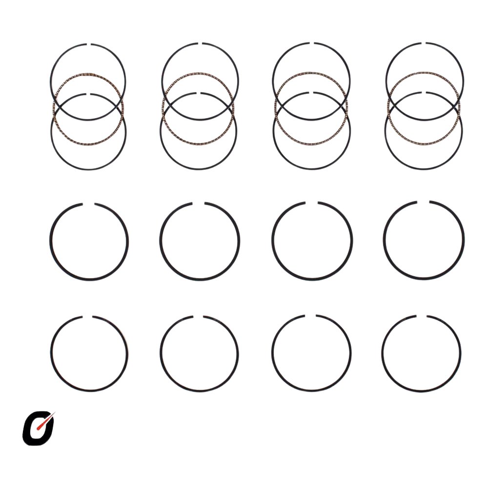 Jogo de Anéis do Pistão 0,40 4 Cilindros - TAKAO - AS FI 16 0,40