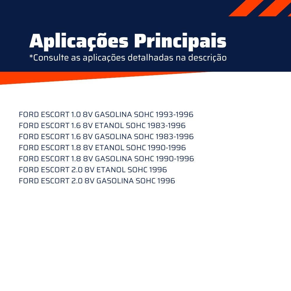 Kit de Braços Oscilantes para Ford Escort - Kit & Cia - 20033