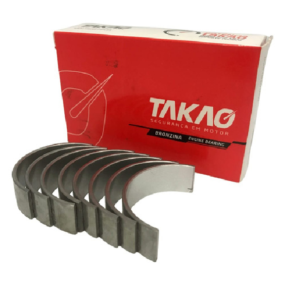 Jogo de Bronzinas de Biela 0,75 - TAKAO - BB FO 10B 0,75