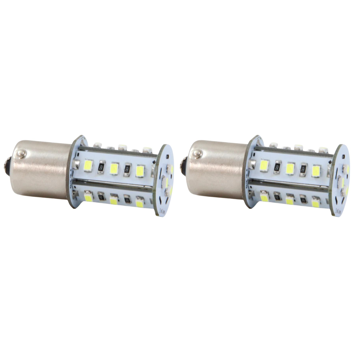 Par de Lâmpada LED Torre 12V 5W Amarela - Autopoli - AL656