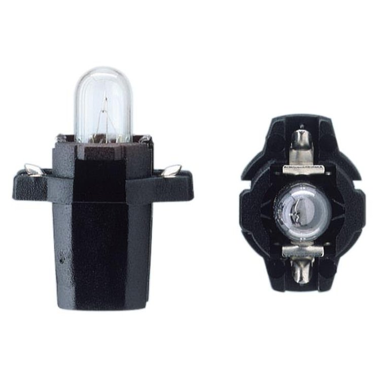 Lâmpada da Luz de Freio Amarela 12V BAX<W2X4,6D<W1.2W - Philips - 12597CP