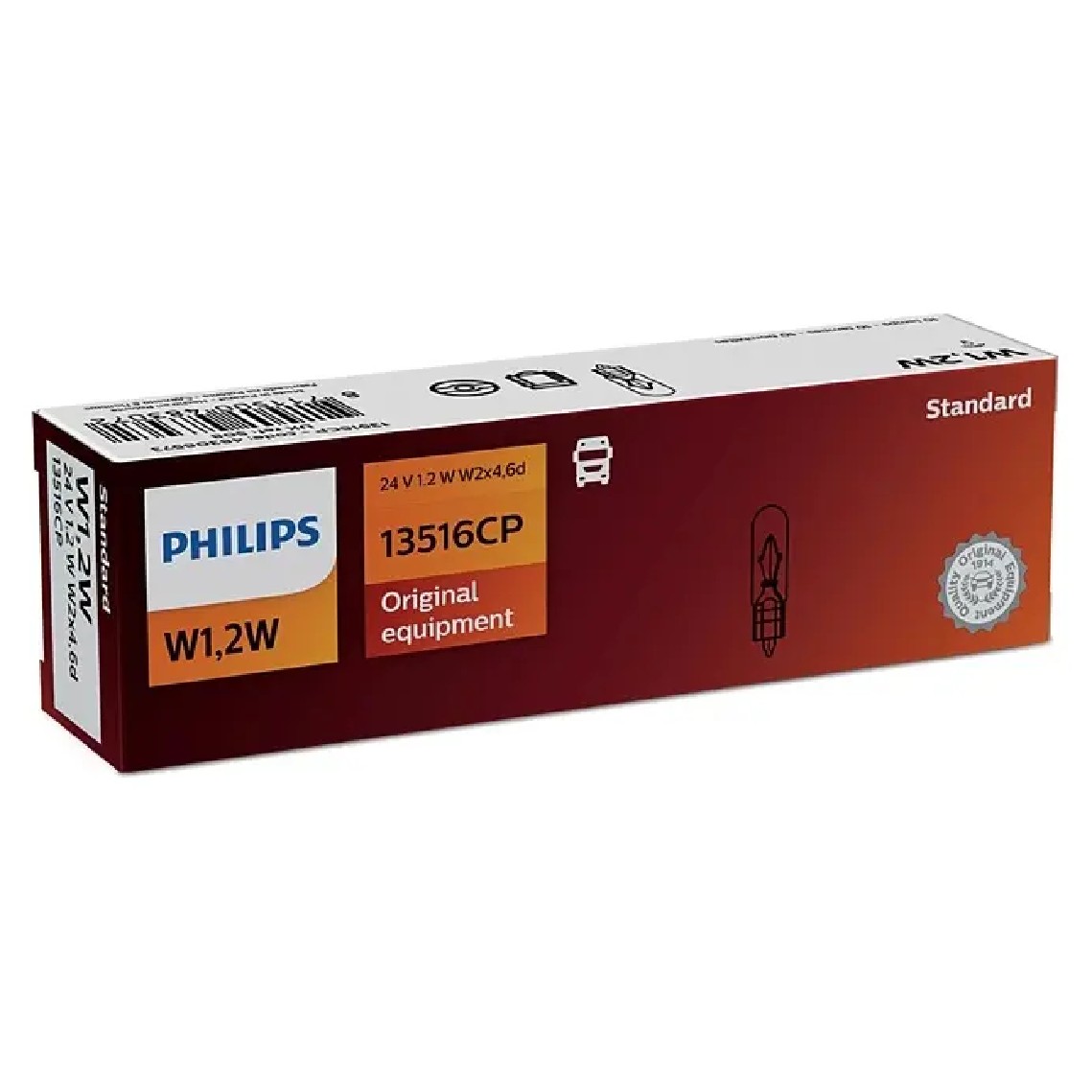 10 Lâmpadas de Teto Halogena 1,2W 24V - Philips - 13516