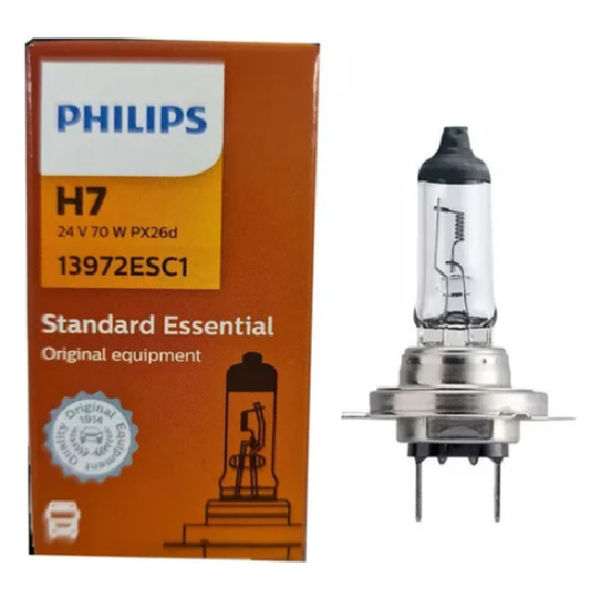 Lâmpadas De Farol H7 70 Watts 24 Volts - Philips - 13972