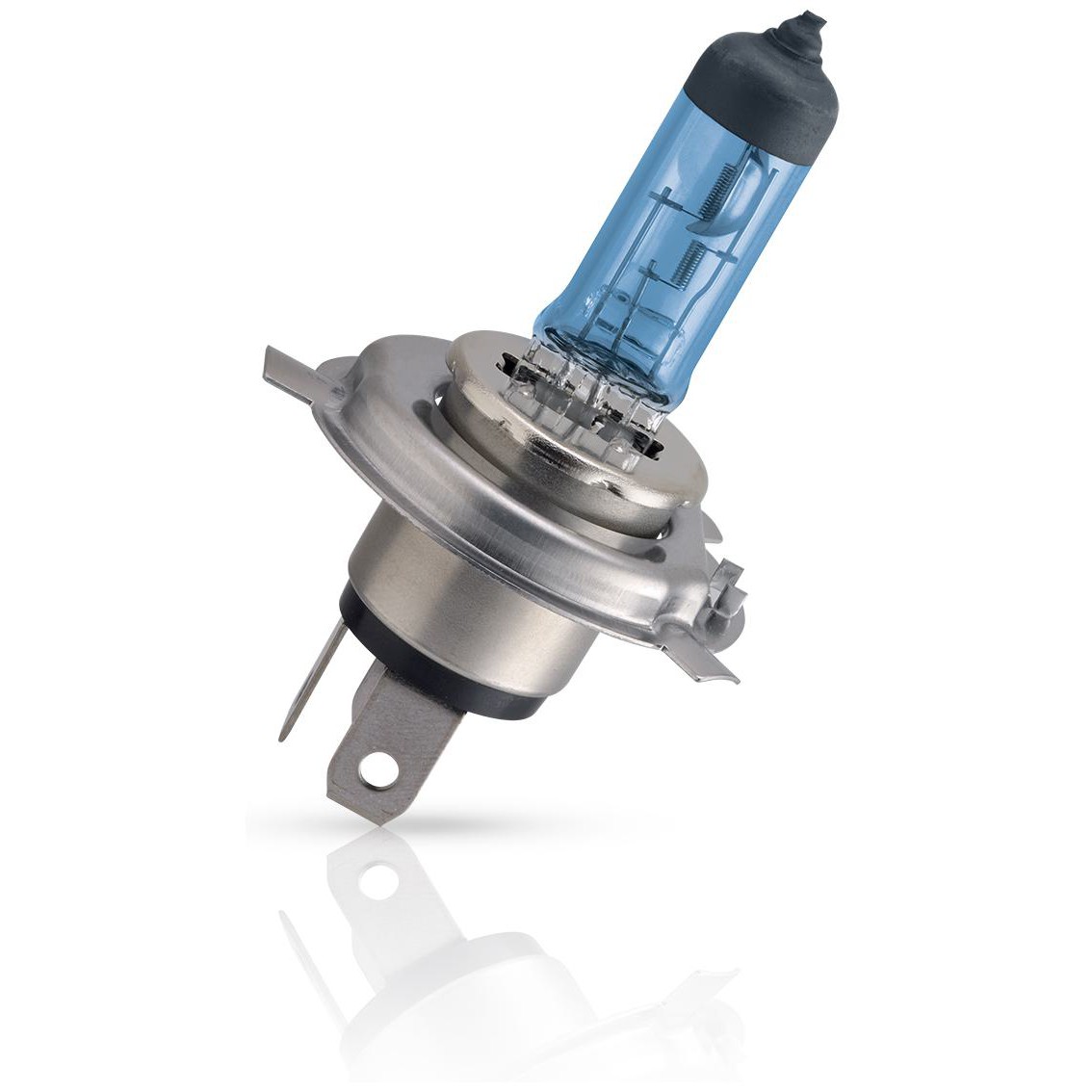 Lâmpada do Farol Alto H4 Blue Vision 12V 60/55W Azul 3700K - Philips - 12342BVB1