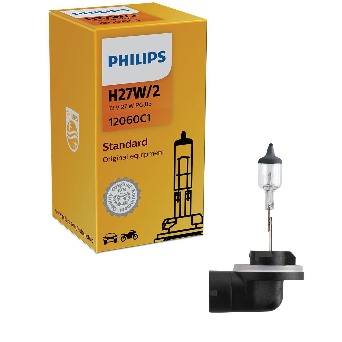 Lâmpada Farol Neblina H27/2 27W Amarela - Philips - 12060C1
