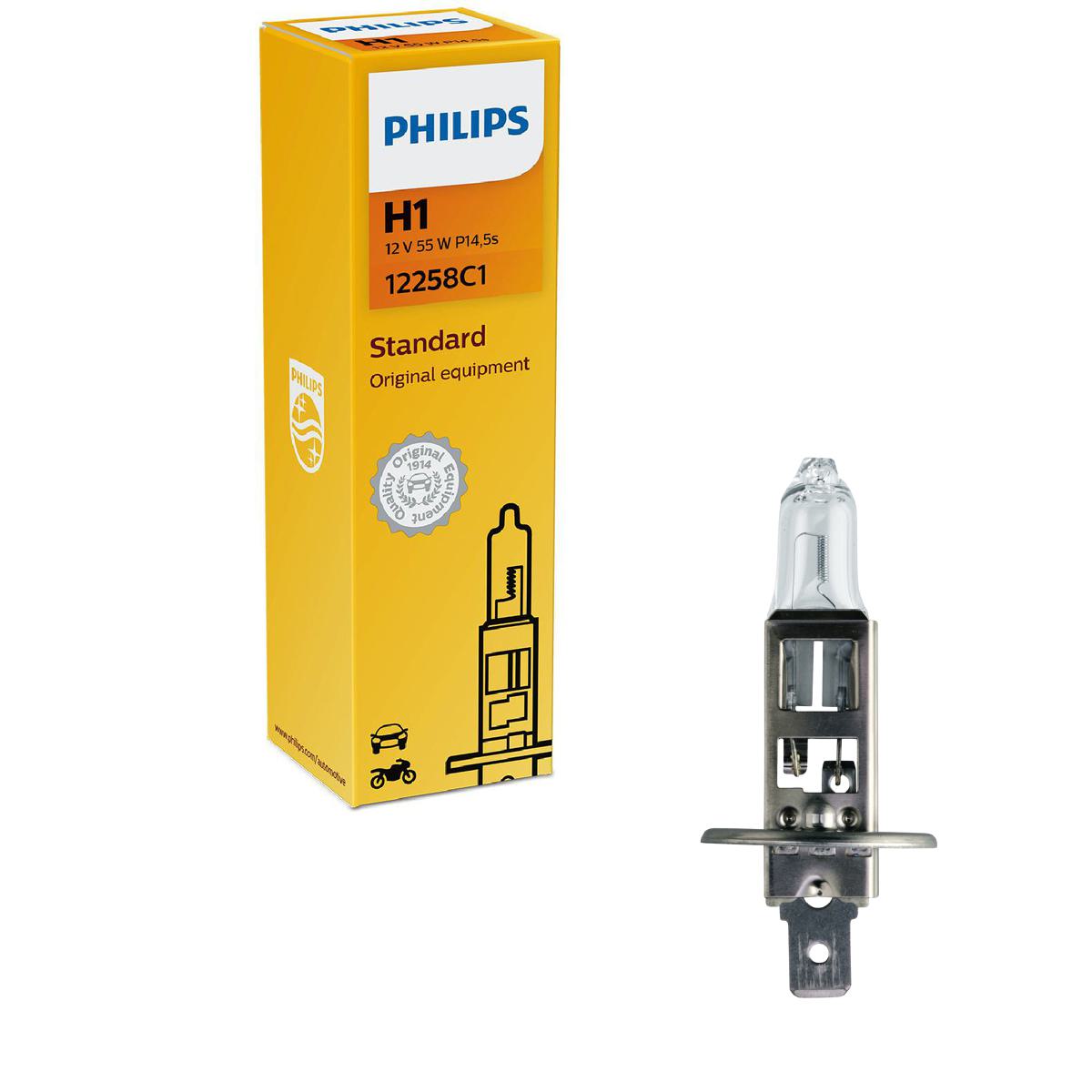 Lâmpada do Farol de Neblina H1 55W - Philips - 12258C1