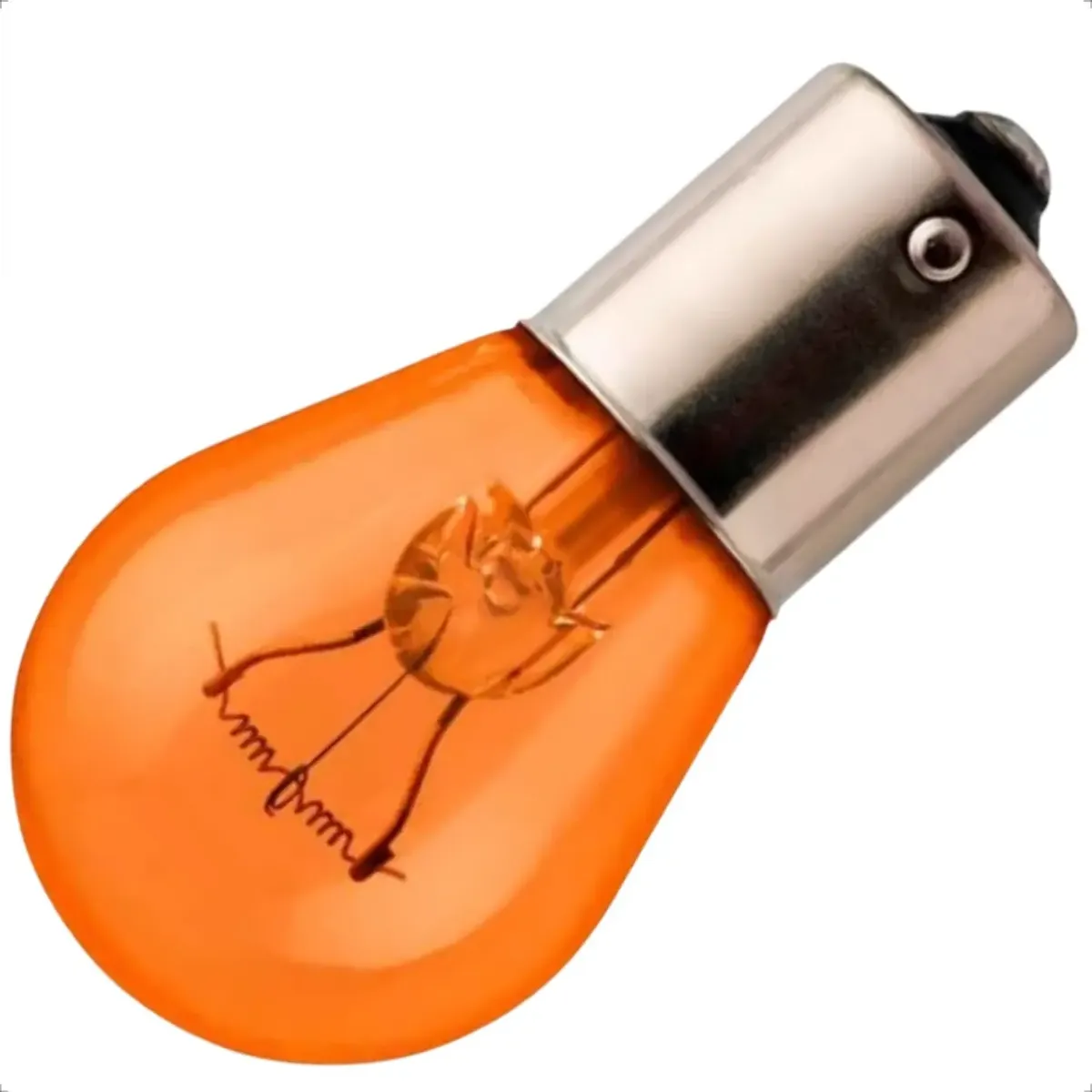 Lâmpada de Sinalização Halógena 21W PY21 Amarelo - Philips - 12496