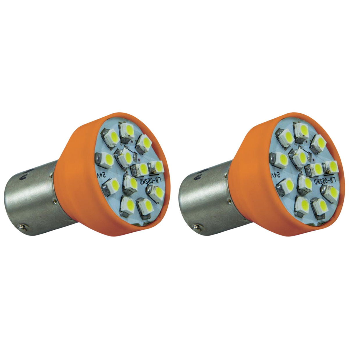 Par de Lâmpada do Pisca LED Amarela 12V 3,5W - Autopoli - AP053