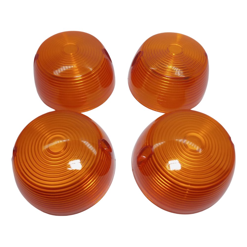 Lente do Pisca Amarelo para Honda CG 125 - Valplas - 03031