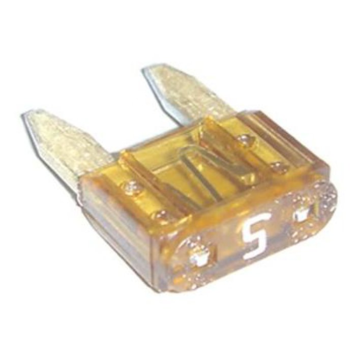 Kit 20 Mini fusíveis Âmbar 5A - Magnetron - 90250261