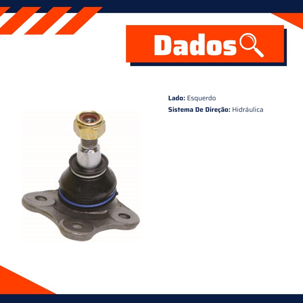 Pivô de Suspensão Lado Esquerdo - Driveway - JE-4833